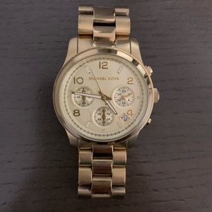 Michael Kors gold plated watch